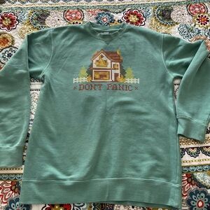 Bo Burnham “Inside” merch Don’t Panic sweatshirt in M